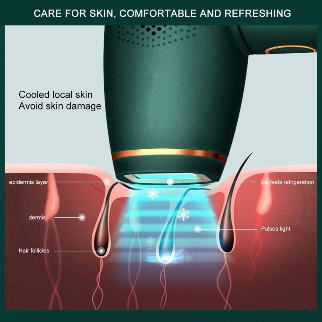 Permanent Hair Remover System 400000 Flashes Hair Removal Device